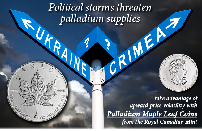 Russian Unrest - Palladium Bullion