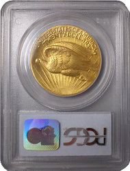 1907 St. Gauden Double Eagle - High Relief | Reverse